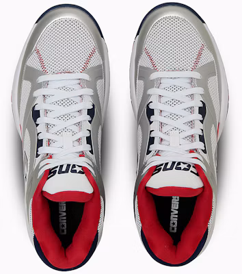 Converse Accelerator Mid White/Silver/Navy/Red 33500470 Shop Converse Accelerator Mid White/Silver/Navy/Red 33500470