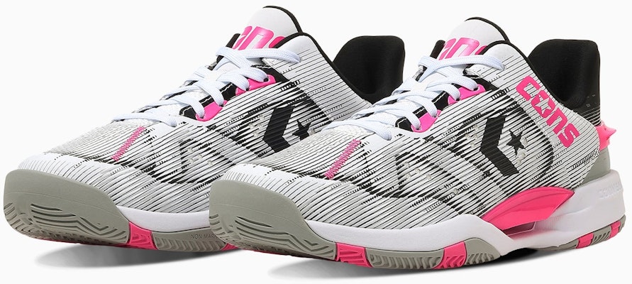 Converse Accelerator NC Low Sneakers White/Neon Pink/Black 33500501 Order Converse Accelerator NC Low Sneakers White/Neon Pink/Black 33500501