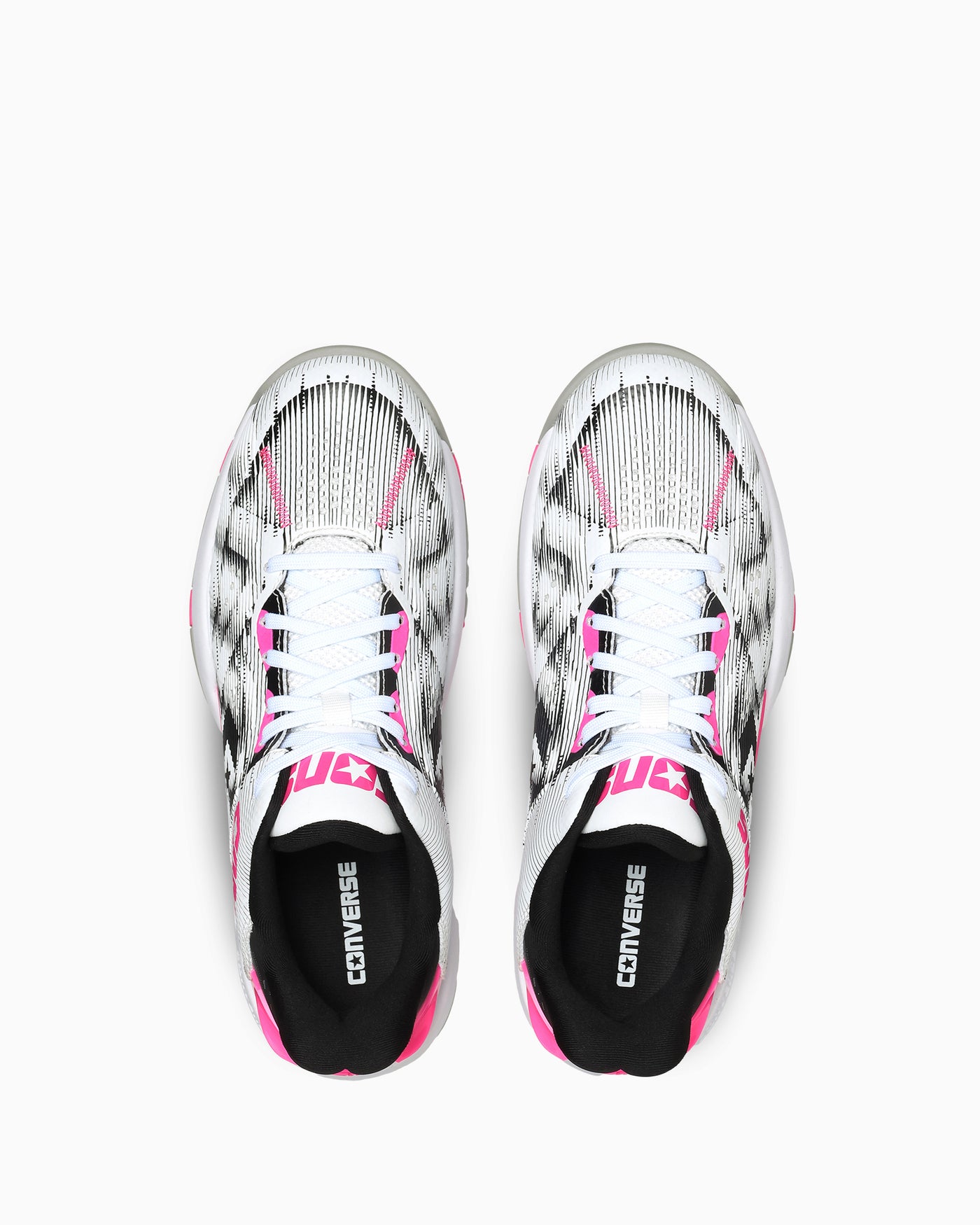 Shop Converse Accelerator NC Low Sneakers White/Neon Pink/Black 33500501