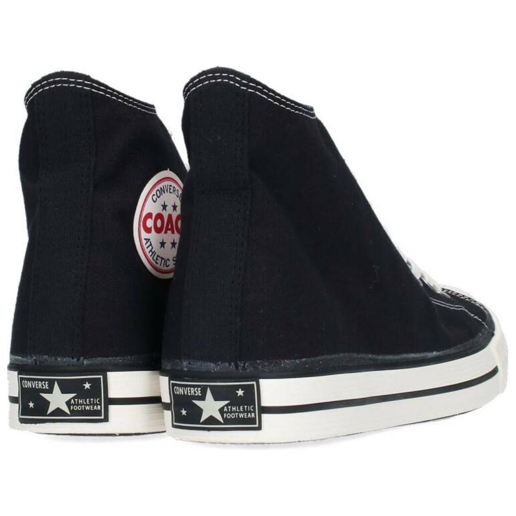 Shop Converse Addict Coach Tela Hi ''Nero Bianco'' 1CL785
