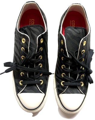 Converse All Star 100 Jacquardtiger OX 'Black' 1SC799 Lookbook Converse All Star 100 Jacquardtiger OX 'Black' 1SC799