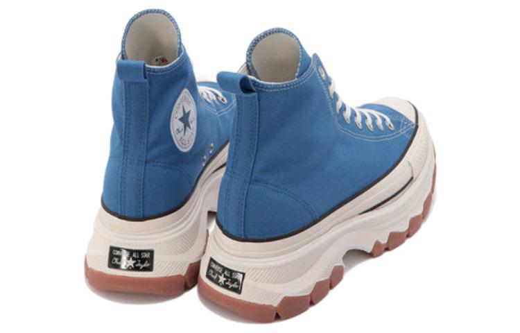 Lookbook コンバース オールスター100 トレックウェーブ HI "ミネラルブルー" 31307102