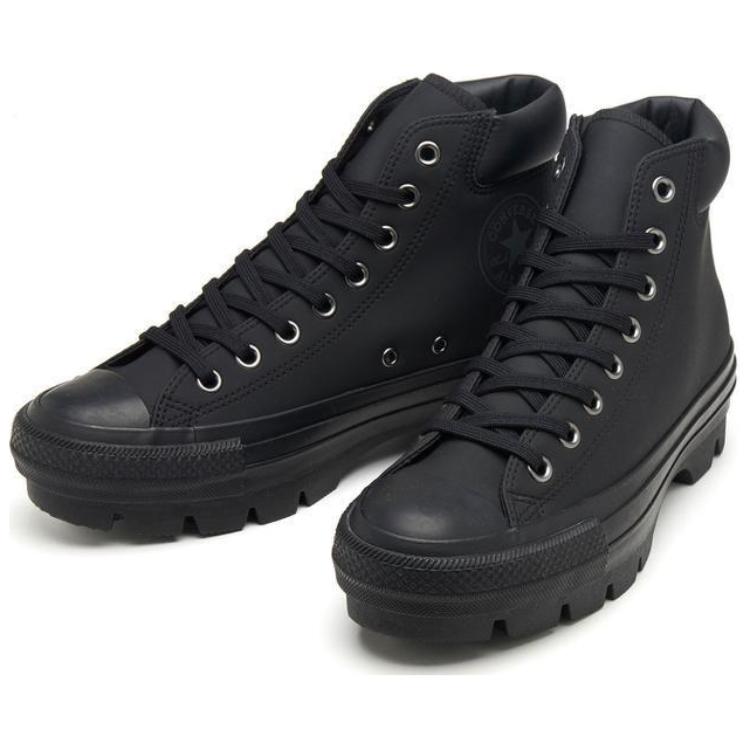 Lookbook コンバース オールスター 100 WB チャンク HI 黒 1SC598