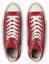 Shop Converse All Star® Hi 高筒帆布鞋 鮮豔紅 31311851