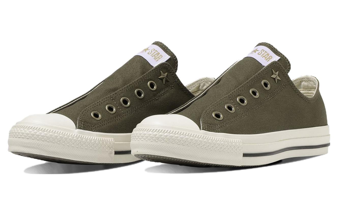 Lookbook 匡威全明星AG无鞋带低帮“橄榄绿白色” 31311171