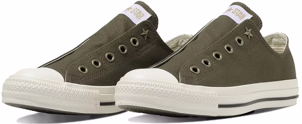 匡威全明星AG无鞋带低帮“橄榄绿白色” 31311171 Lookbook 匡威全明星AG无鞋带低帮“橄榄绿白色” 31311171