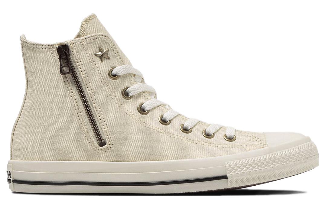 Order Converse All Star 輕鬆舒適 百搭休閒 防滑耐磨 高筒 板鞋 男女同款 米色