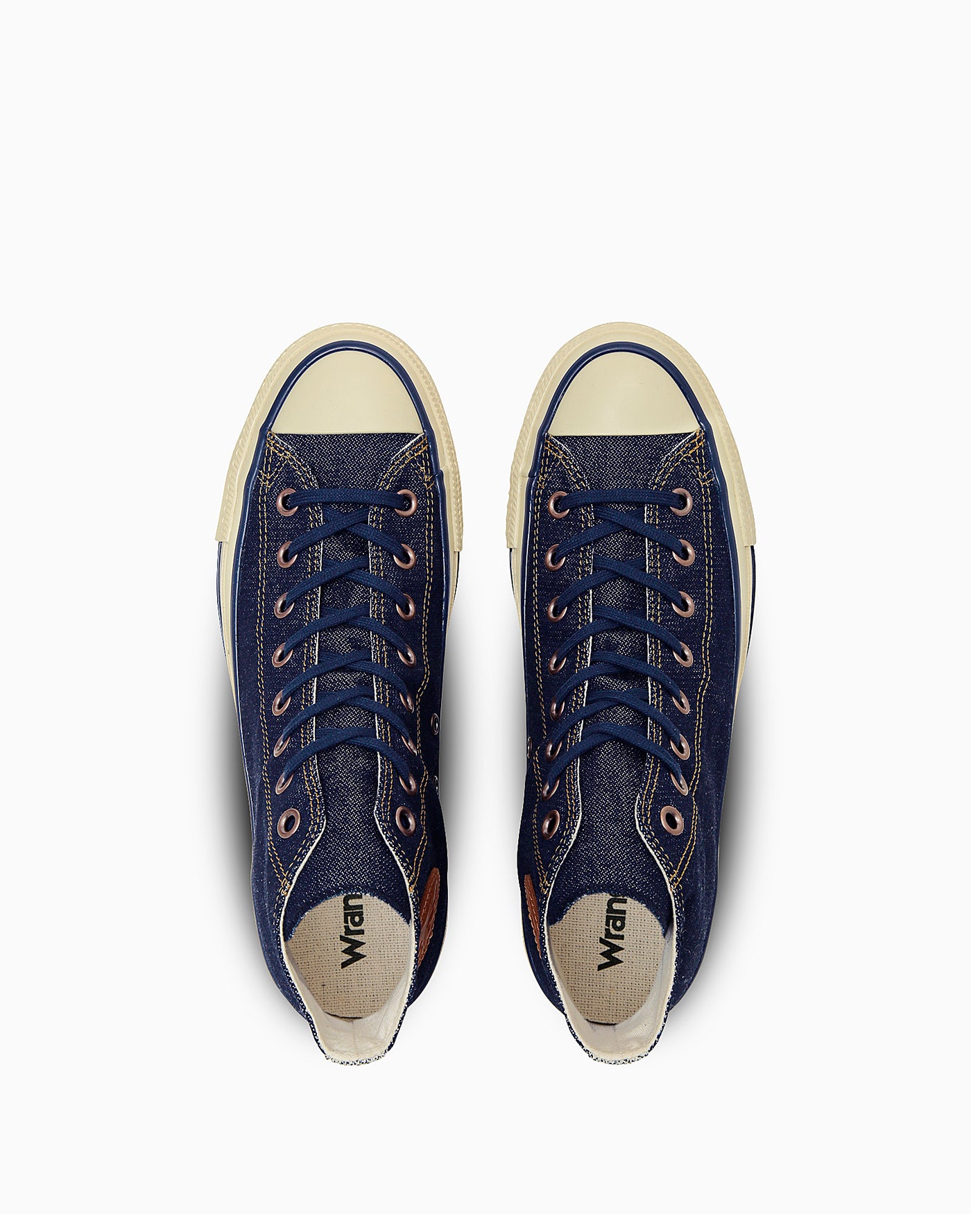 Lookbook Converse All Star 復古高筒帆布鞋 Wrangler 深藍靛色 31315590