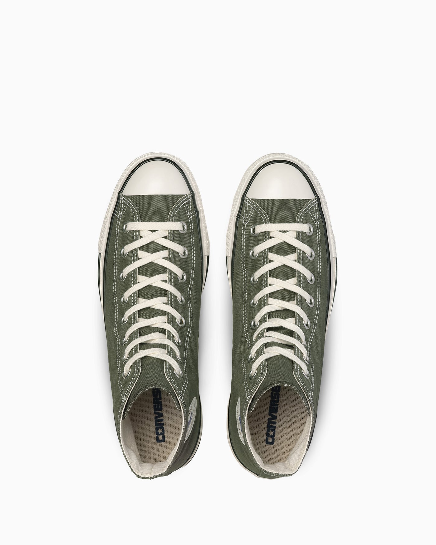 Purchase Converse All Star Aged Canvas High-Top Sneakers Moss Green 31318521