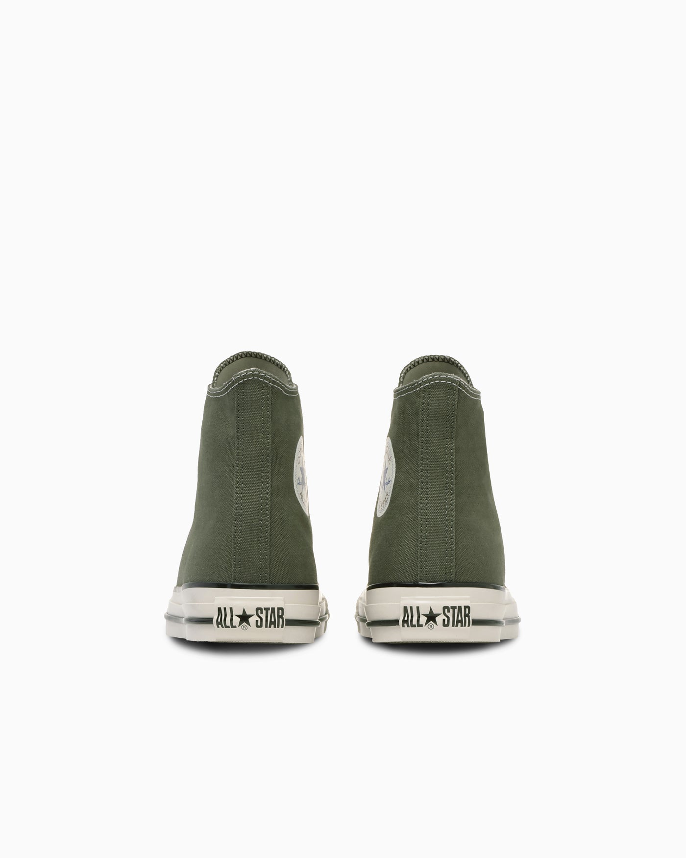 Details for Converse All Star Aged Canvas High-Top Sneakers Moss Green 31318521