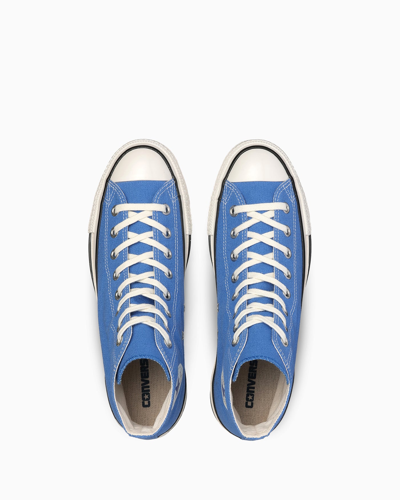 Shop Converse All Star 經典海軍藍高筒復古帆布鞋 31318522