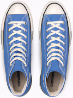 Shop Converse All Star Lona Envejecida Alta Clásico Azul Marino 31318522