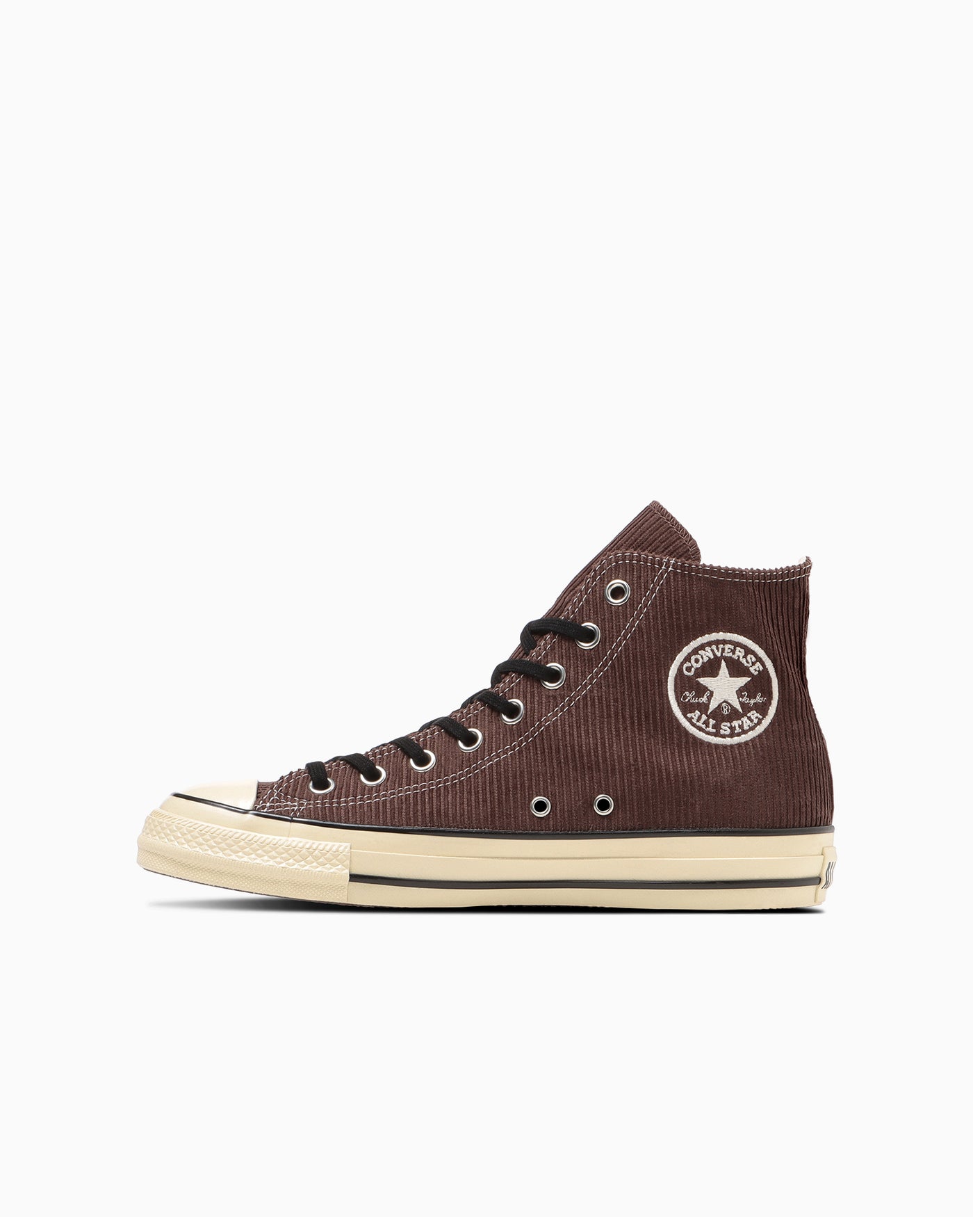 Converse All Star Aged Corduroy High Top Sneakers Brown 31316540