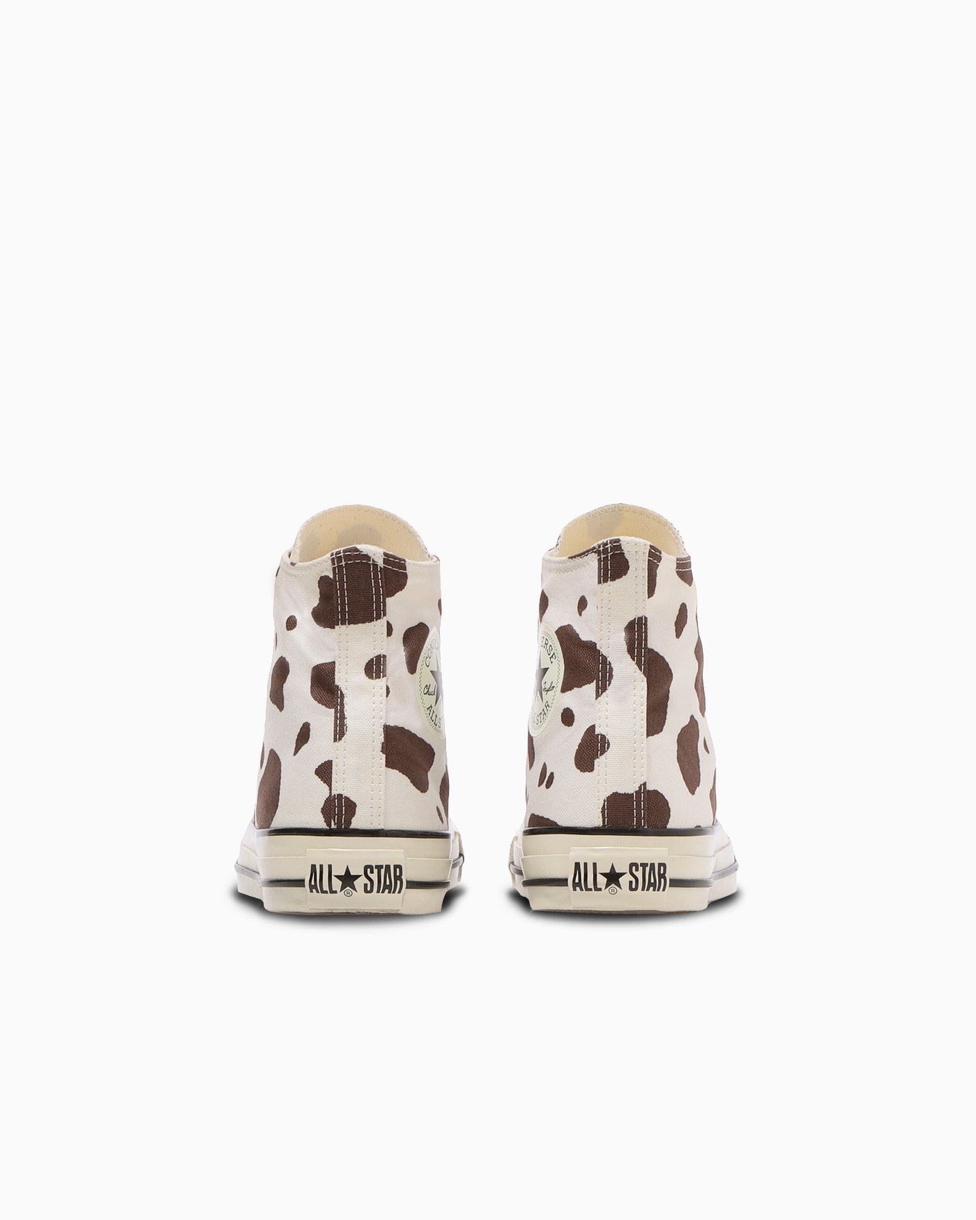 Shop 匡威All Star仿旧奶牛纹高帮运动鞋奶白色 31316750
