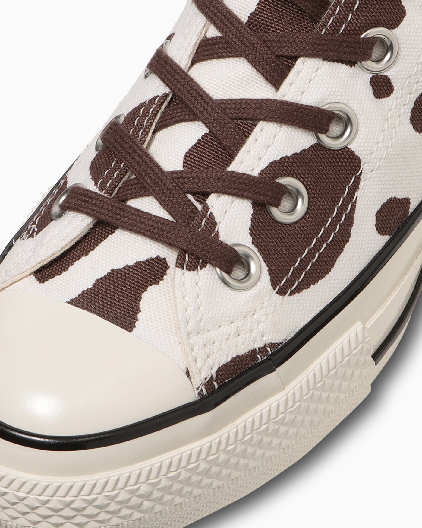 Details for 匡威All Star仿旧奶牛纹高帮运动鞋奶白色 31316750