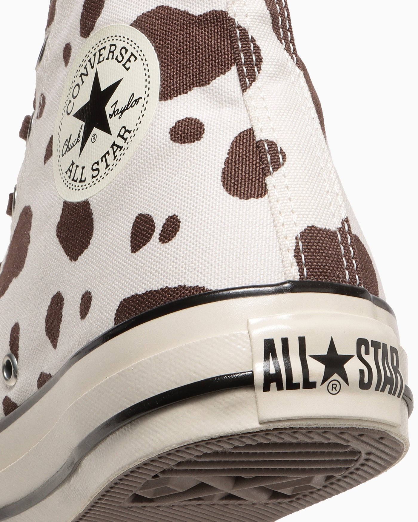 Sizing 匡威All Star仿旧奶牛纹高帮运动鞋奶白色 31316750