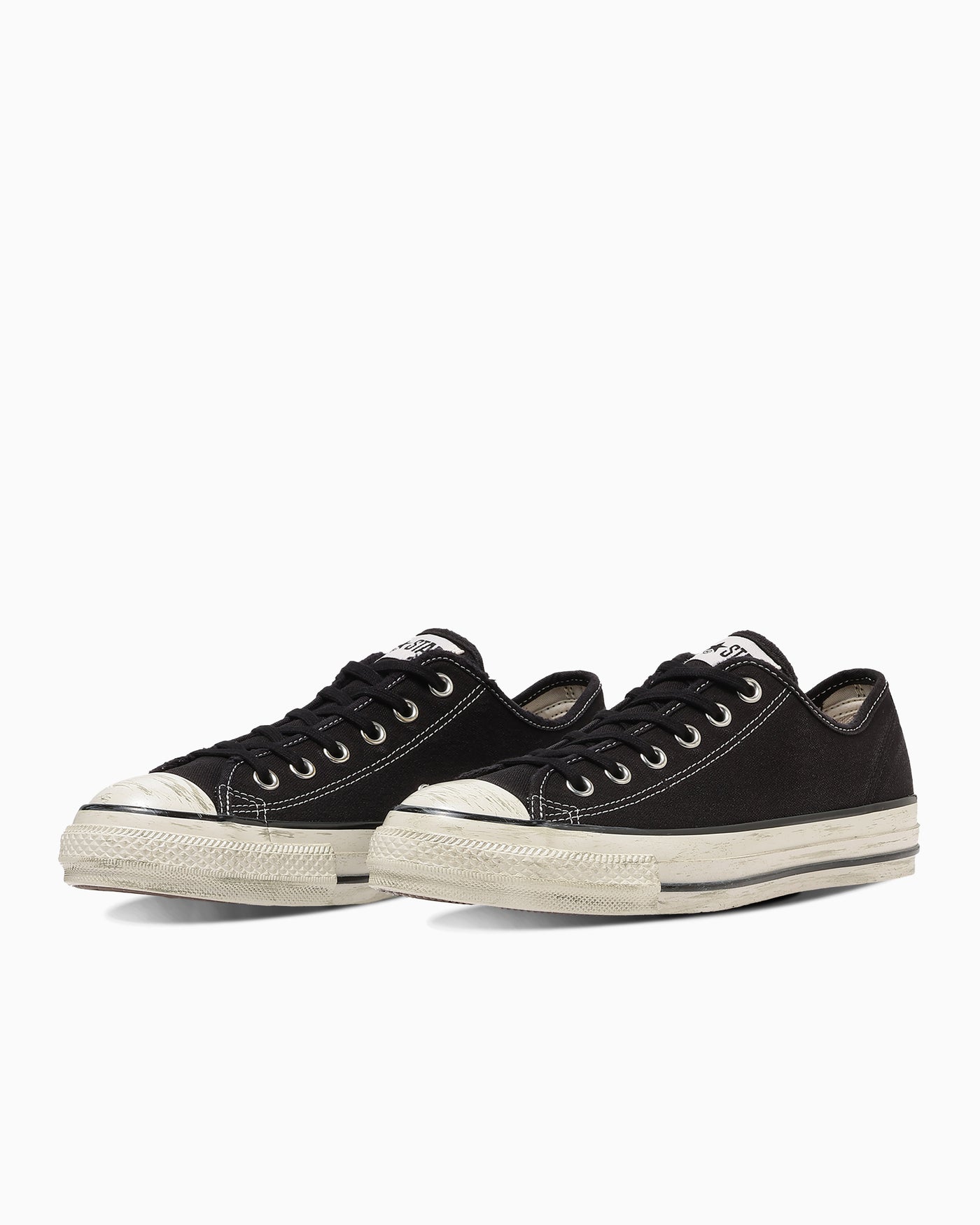 Converse All Star Aged Distressed AG Ox Sneakers Black 圖 2