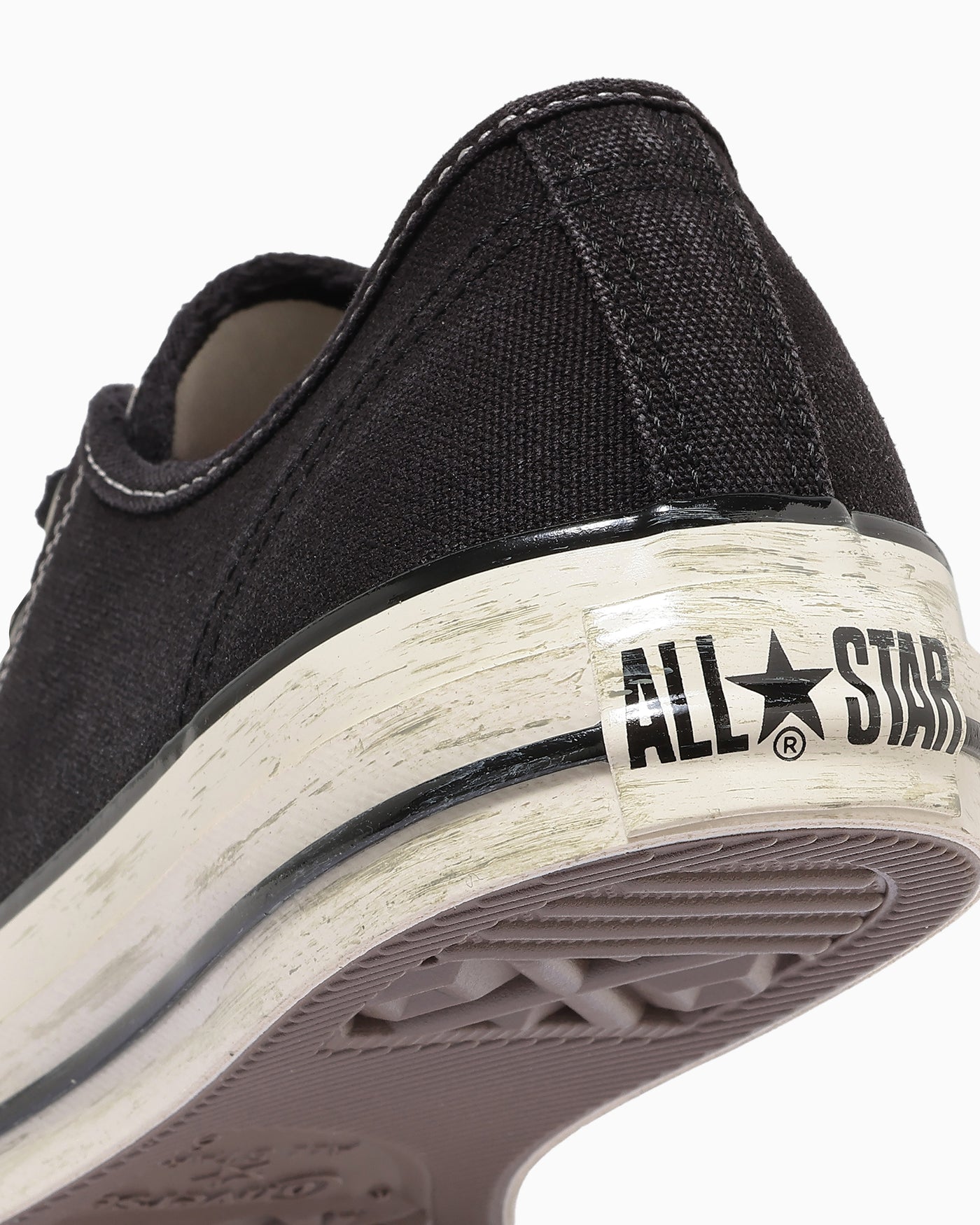 Converse All Star Aged Distressed AG Ox Sneakers Black 圖 8