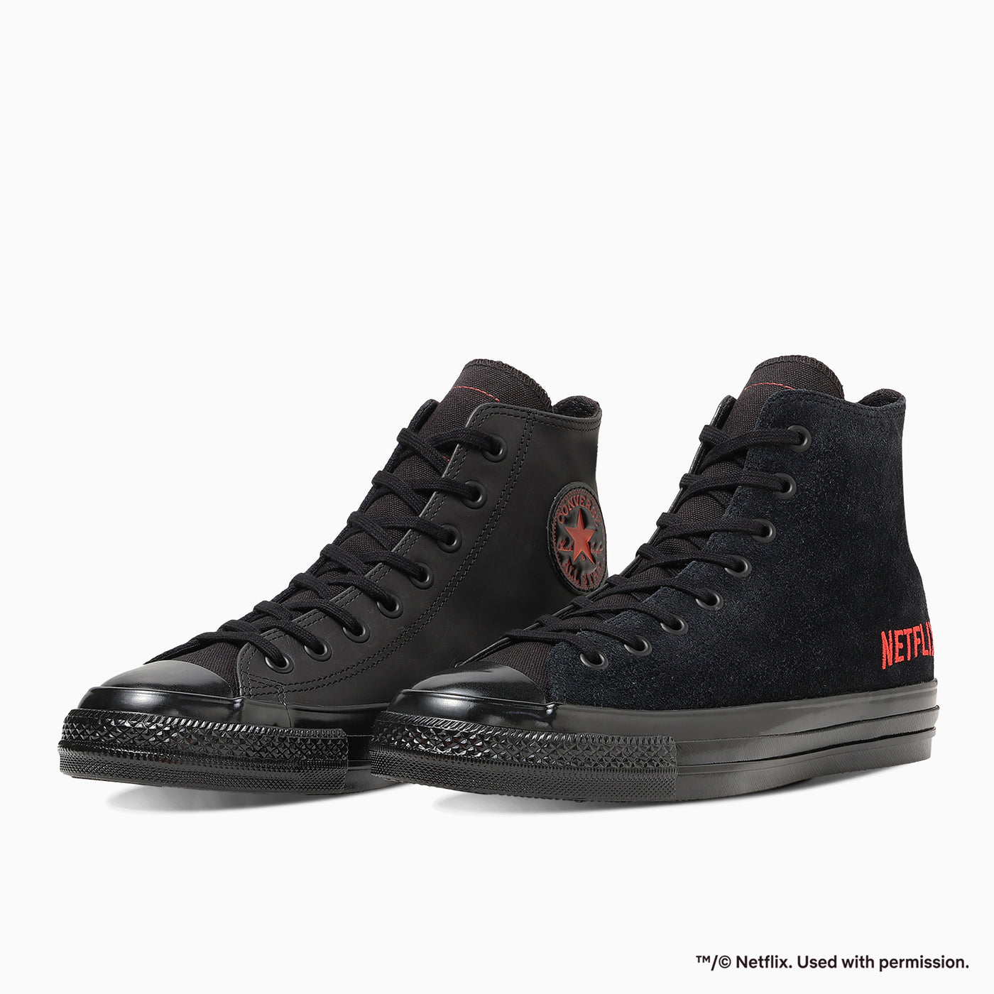 Converse All Star Aged Hi Netflix Edition Black 31317100