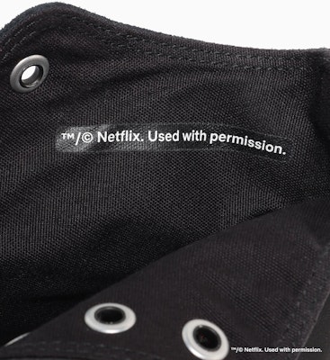 Converse All Star Aged Hi Netflix Edisi Hitam 31317100 4