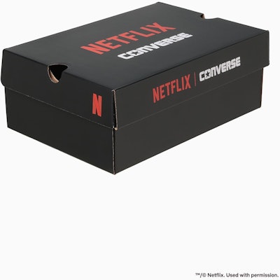 Converse All Star Aged Hi Netflix Edisi Hitam 31317100 5