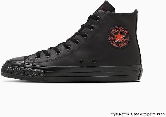 Converse All Star Aged Hi Netflix Edisi Hitam 31317100 Order Converse All Star Aged Hi Netflix Edisi Hitam 31317100