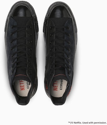 Converse All Star Aged Hi Netflix Edisi Hitam 31317100 Shop Converse All Star Aged Hi Netflix Edisi Hitam 31317100
