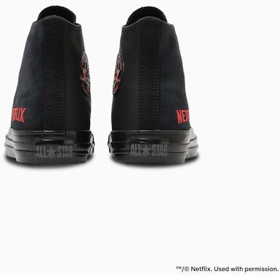 Converse All Star Aged Hi Netflix Edisi Hitam 31317100 Purchase Converse All Star Aged Hi Netflix Edisi Hitam 31317100