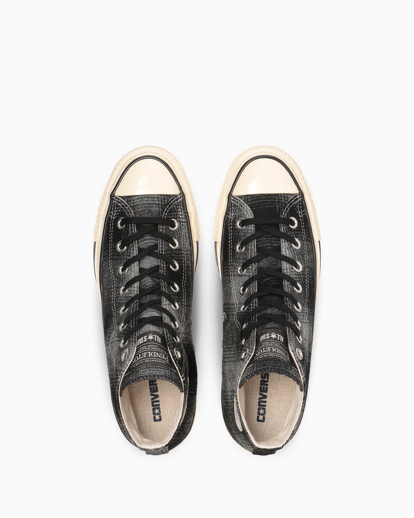 Shop Converse All Star Aged Hi Pendleton Zapatillas Colaboración Negro/Gris 31314750