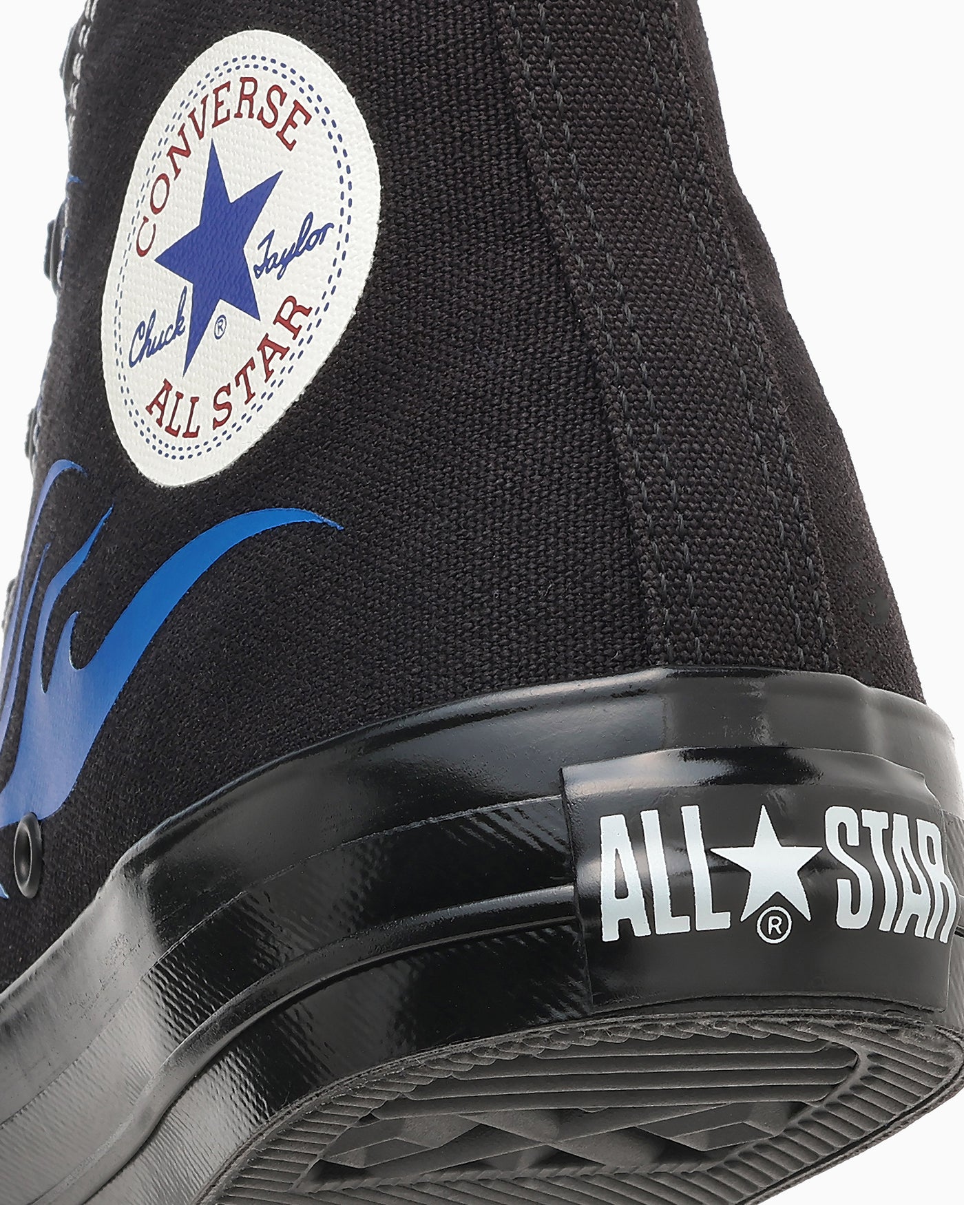 Cheap Converse All Star Aged Ignite High-Top Sneakers Black/Blue Flame 31317130