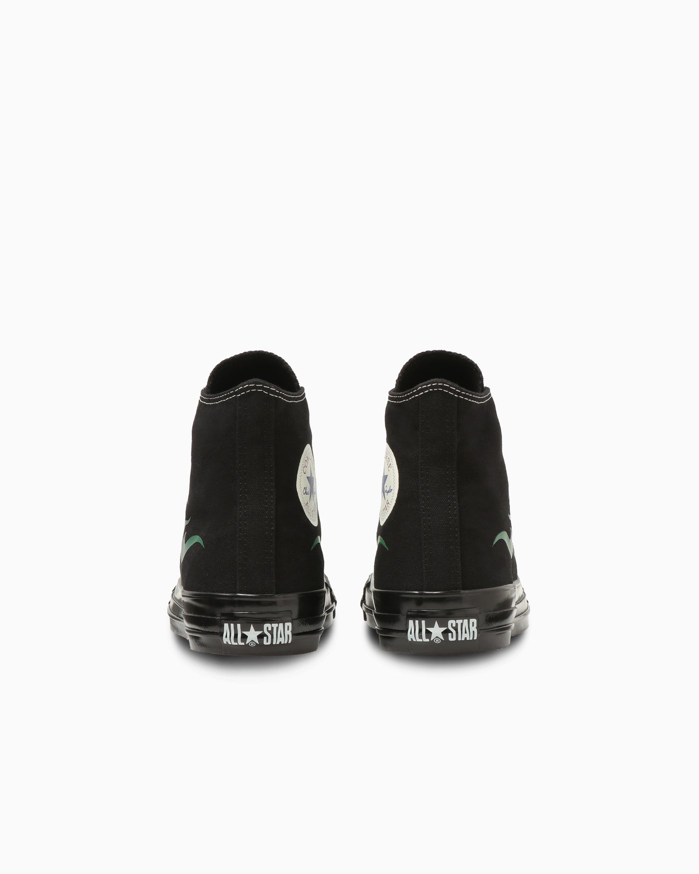 Purchase Converse All Star Aged Ignite High Top Sneakers Black/Green Flame 31317131