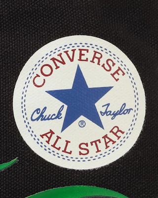 Converse All Star Aged Ignite High Top Sneakers Black/Green Flame 31317131 1