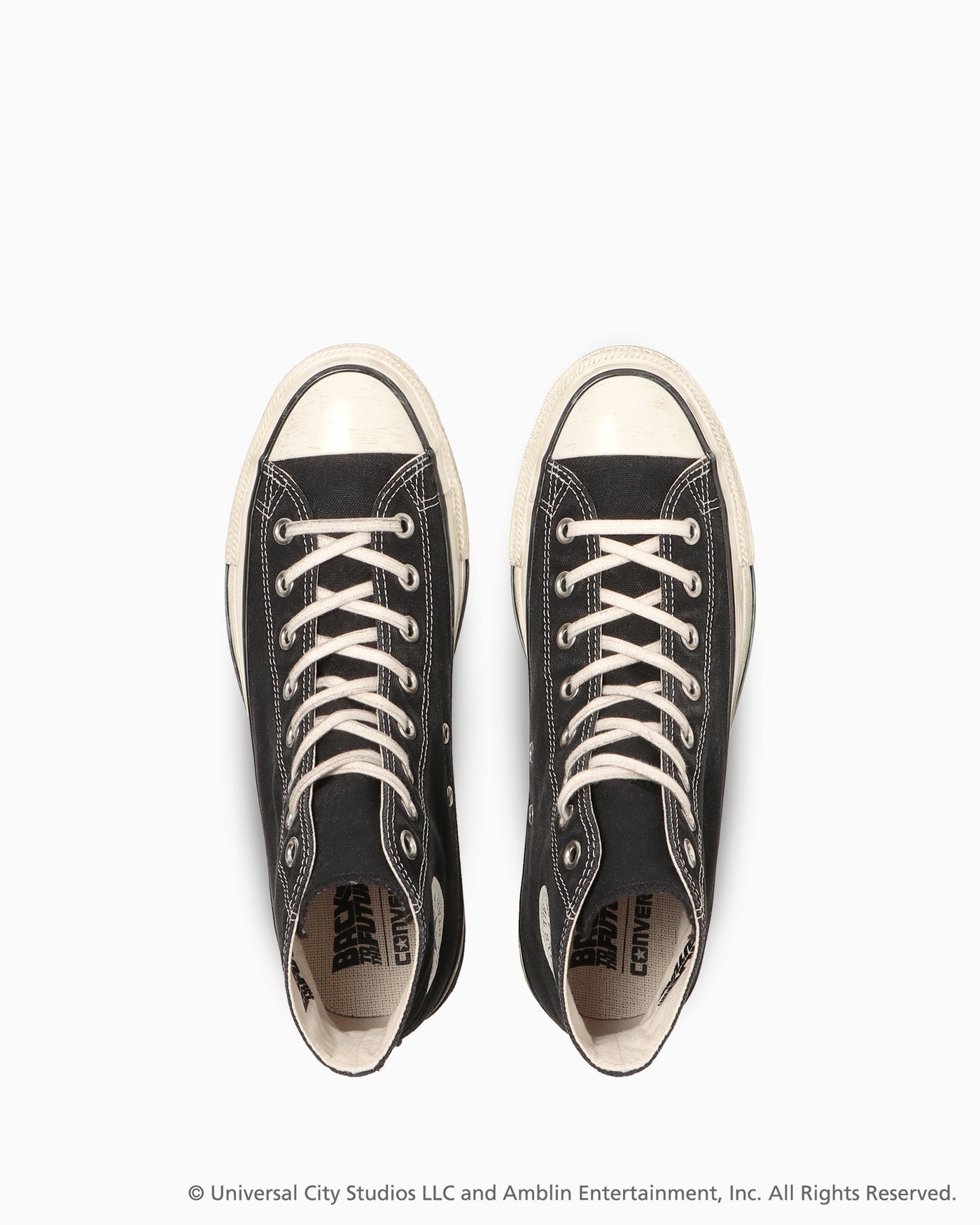 Shop Converse All Star Aged MT High Back to the Future Black 31316490