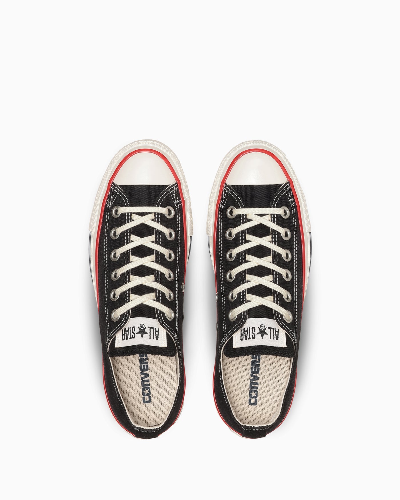 Shop Converse All Star 復古帆布鞋 TC OX 黑色運動鞋 31318210