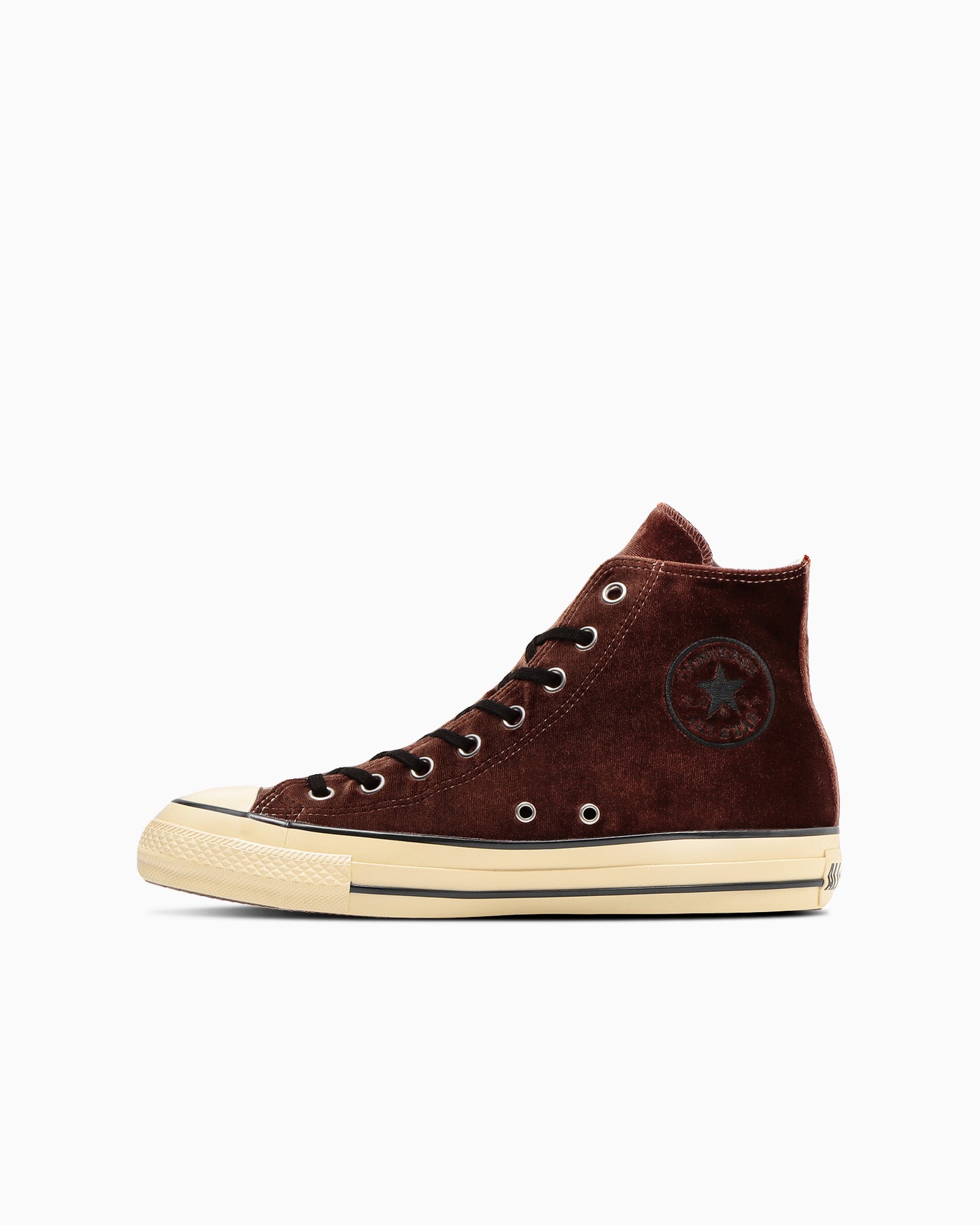 Converse All Star Aged Velvet Hi Sneakers Brown/Black 31316290