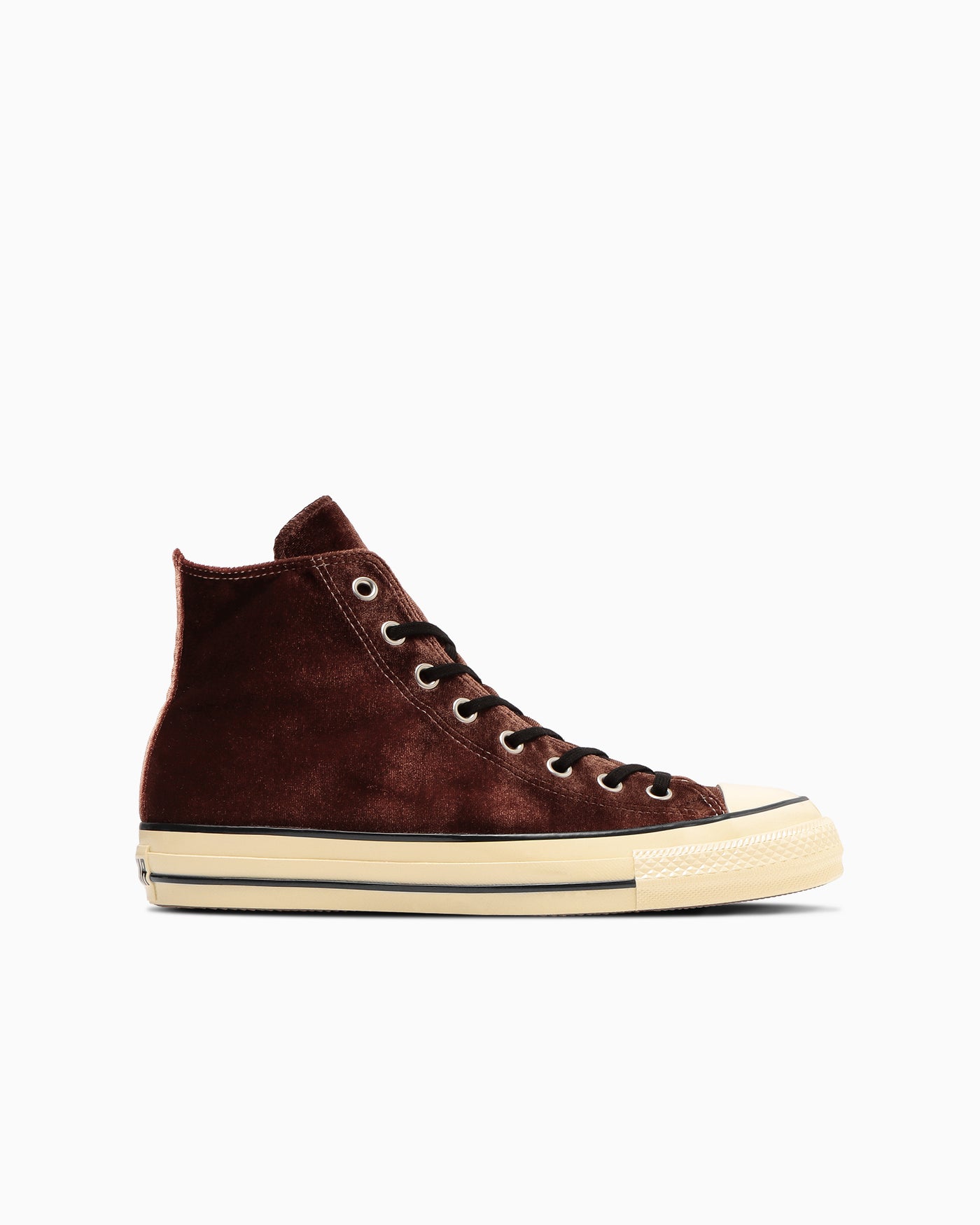Lookbook Converse All Star Aged Velvet Hi Sneakers Brown/Black 31316290