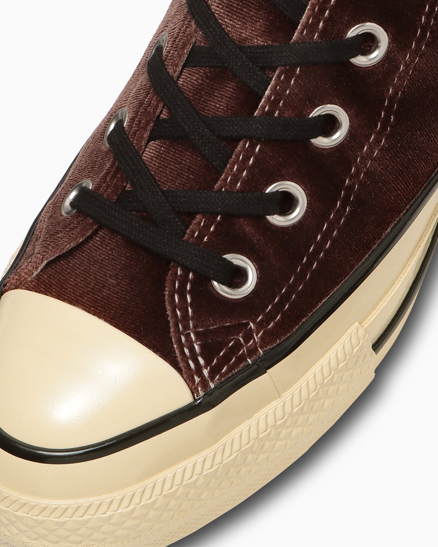 Sizing Converse All Star Aged Velvet Hi Sneakers Brown/Black 31316290