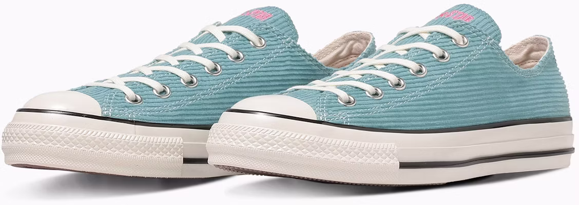 Converse All Star 復古水洗燈芯絨 OX 運動鞋 藍綠色 31318060 Order Converse All Star 復古水洗燈芯絨 OX 運動鞋 藍綠色 31318060
