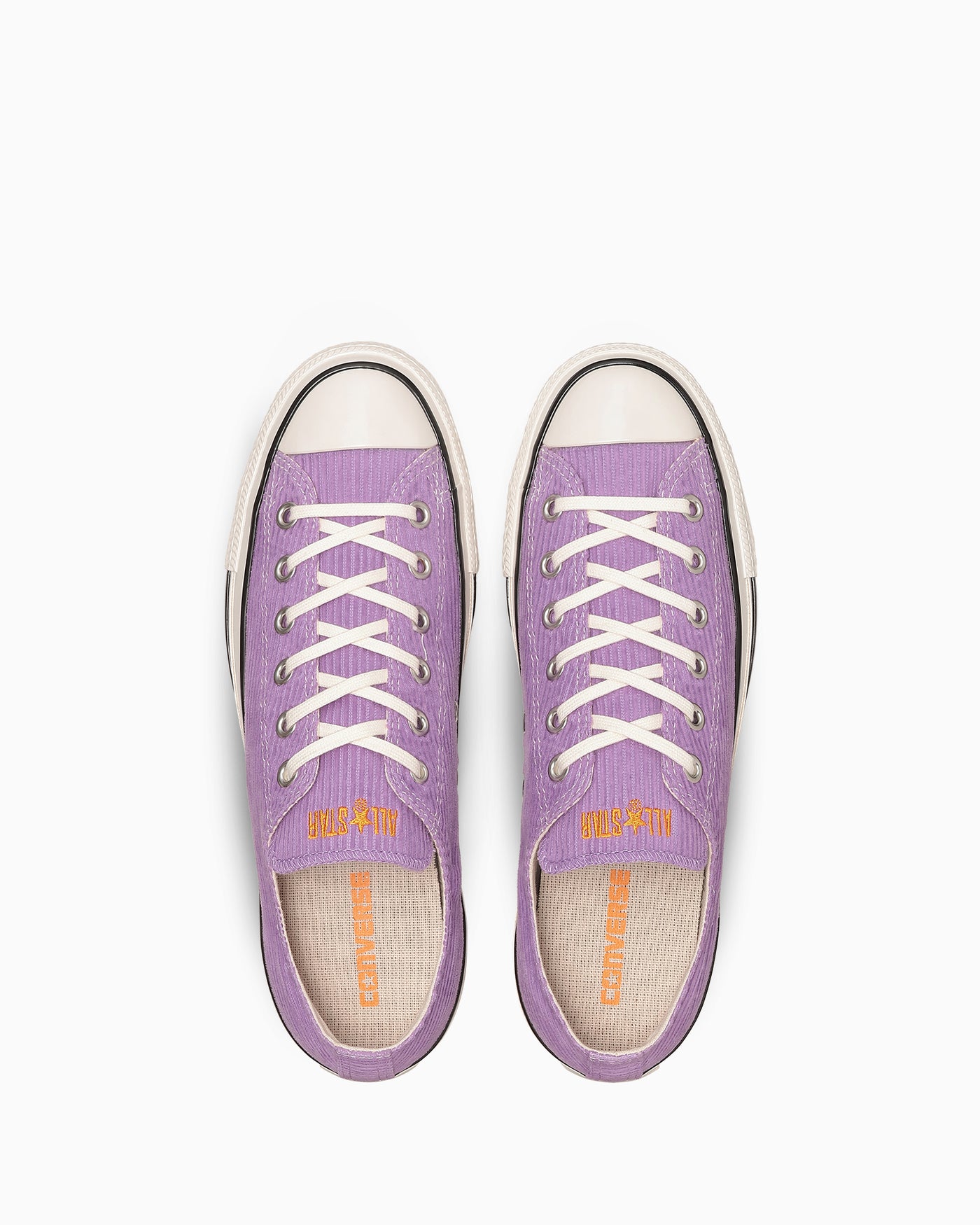 Shop Converse All Star 復古水洗燈芯絨低筒運動鞋 紫玫瑰色 31318061