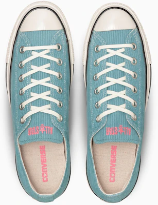 Converse All Star 復古水洗燈芯絨 OX 運動鞋 藍綠色 31318060 Shop Converse All Star 復古水洗燈芯絨 OX 運動鞋 藍綠色 31318060