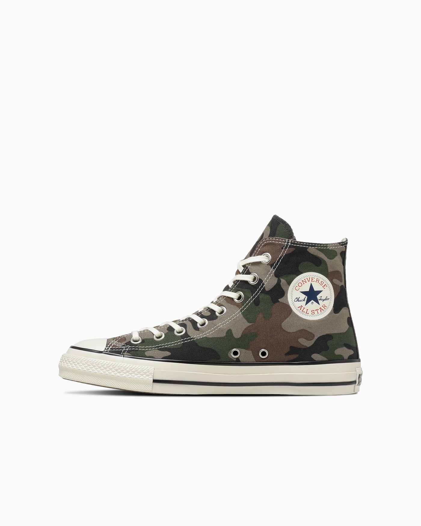 Buy Converse All Star Aged Woodland Camo Hi Zapatillas Verde/Gris/Marrón 31318220