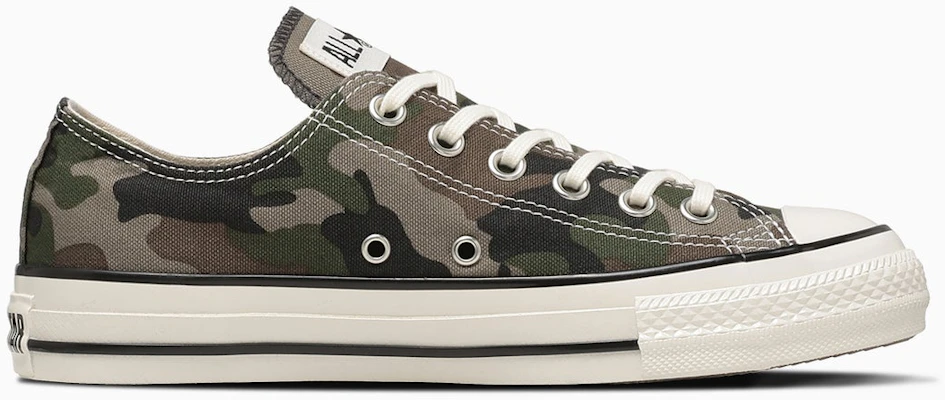 Converse All Star 仿舊迷彩低筒綠灰棕 31318230 Lookbook Converse All Star 仿舊迷彩低筒綠灰棕 31318230