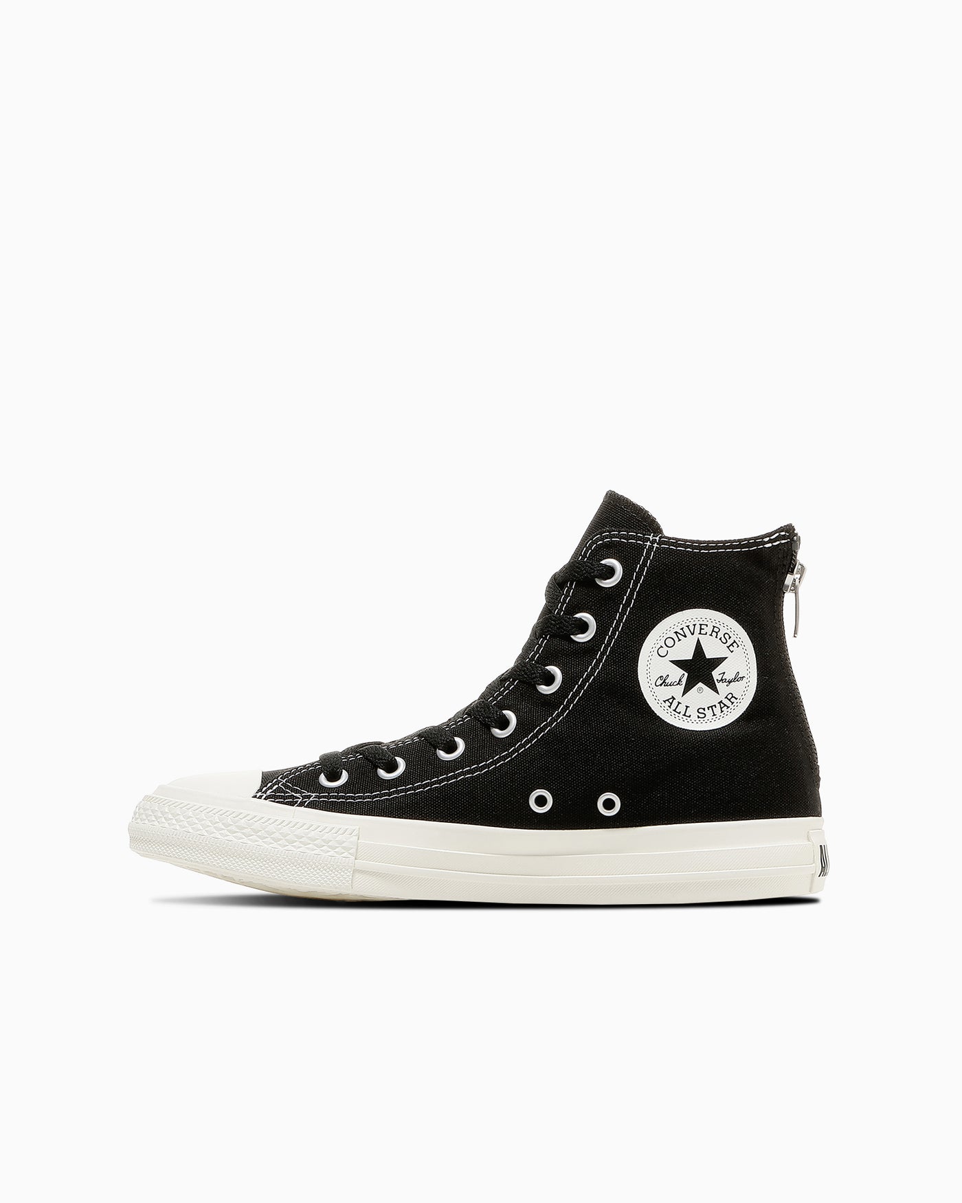 Converse All Star Backzip Hi High-Top Sneakers Black 31317170
