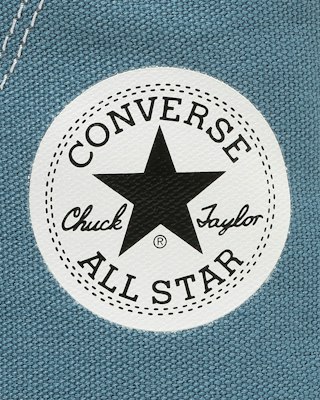 Converse All Star High-Top Backzip Sneakers Blu Polvere 31317171 1