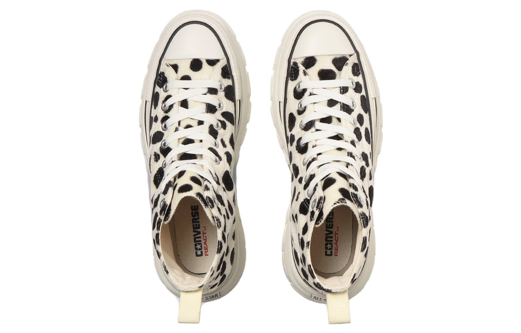 Shop 匡威全明星Trekwave动物毛发奶牛高帮'白色' 31310231