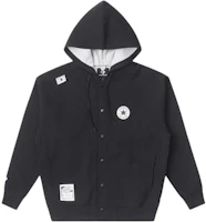 Converse All Star Casual Stylish Versatile Jacket Black 10027963-A02 Converse All Star Casual Stylish Versatile Jacket Black 10027963-A02