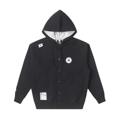 Converse All Star Casual Stylish Versatile Jacket Black 10027963-A02