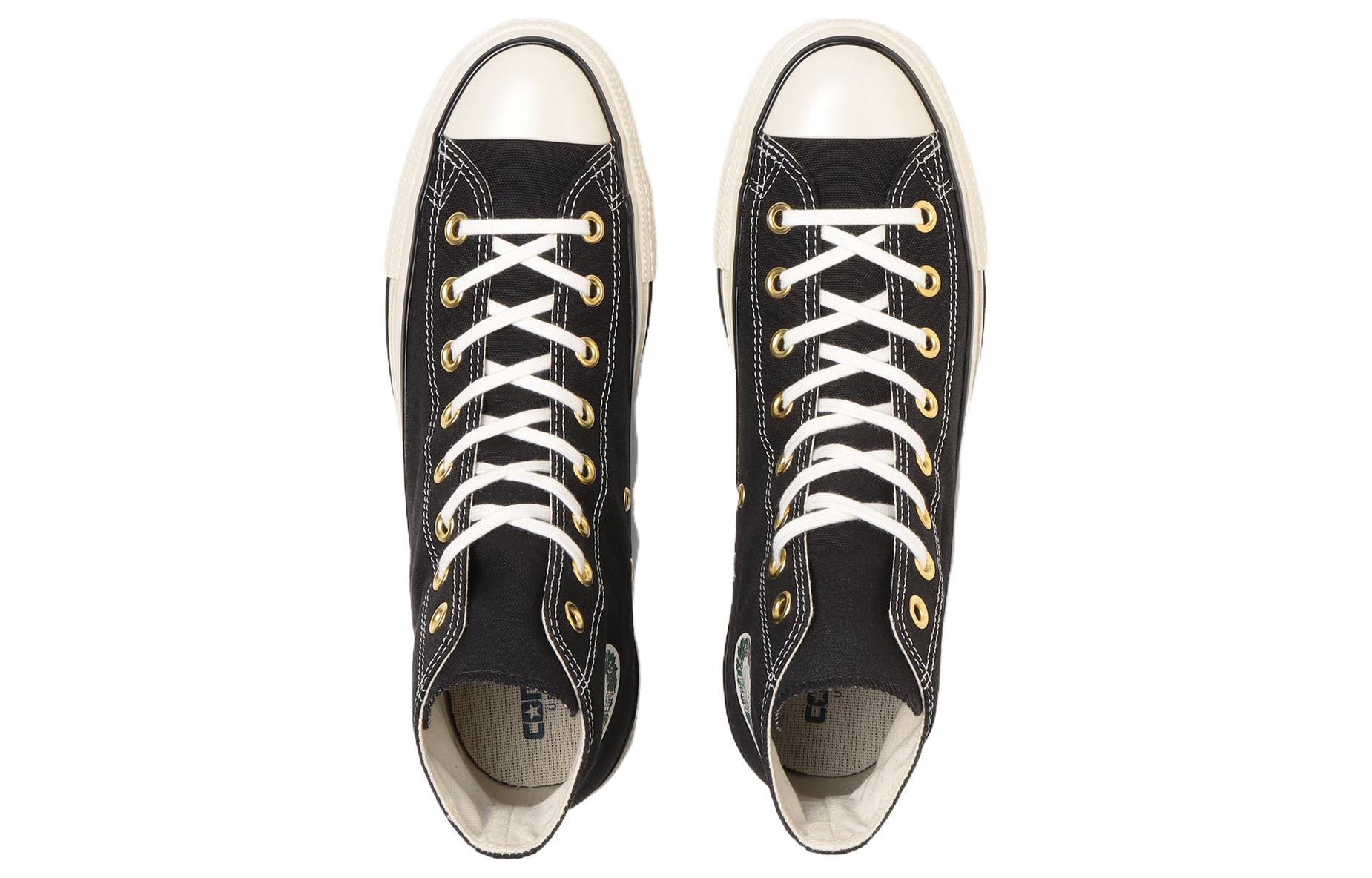 Shop Converse All Star CW HI 防滑耐磨輕便 高筒 帆布鞋 男女款 黑色 日版