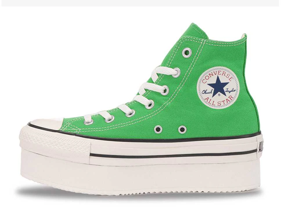 Light green converse sales