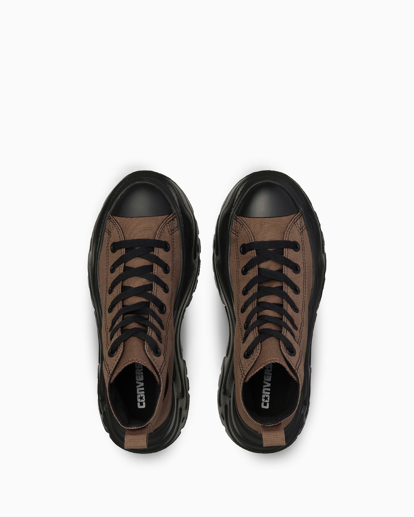 Shop Converse All Star City Hike 高筒運動鞋 棕色/黑色 31318611